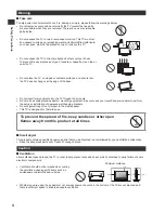 Предварительный просмотр 4 страницы Panasonic Viera TX-L19XM6B Operating Instructions Manual