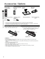 Предварительный просмотр 6 страницы Panasonic Viera TX-L19XM6B Operating Instructions Manual