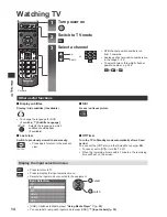 Preview for 14 page of Panasonic Viera TX-L19XM6B Operating Instructions Manual