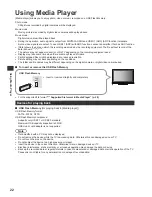 Preview for 22 page of Panasonic Viera TX-L19XM6B Operating Instructions Manual