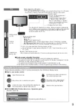 Предварительный просмотр 9 страницы Panasonic VIERA TX-L22X20B Operating Instructions Manual