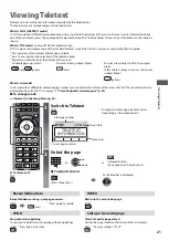 Preview for 21 page of Panasonic Viera TX-L24C3E Operating Instructions Manual