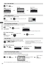 Preview for 22 page of Panasonic Viera TX-L24C3E Operating Instructions Manual