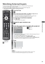 Preview for 23 page of Panasonic Viera TX-L24C3E Operating Instructions Manual