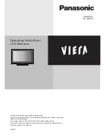 Preview for 1 page of Panasonic Viera TX-L24C5E Operating Instructions Manual