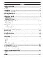 Preview for 2 page of Panasonic Viera TX-L24C5E Operating Instructions Manual