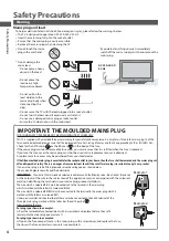 Preview for 4 page of Panasonic Viera TX-L24E3B Operating Instructions Manual