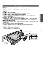 Preview for 7 page of Panasonic Viera TX-L26C10E Operating Instructions Manual