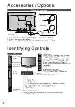 Preview for 8 page of Panasonic Viera TX-L26C10E Operating Instructions Manual