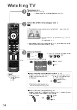 Preview for 14 page of Panasonic Viera TX-L26C10E Operating Instructions Manual