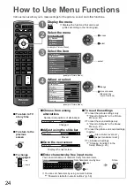 Preview for 24 page of Panasonic Viera TX-L26C10E Operating Instructions Manual