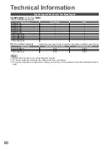 Preview for 60 page of Panasonic Viera TX-L26C10E Operating Instructions Manual