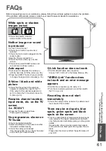 Preview for 61 page of Panasonic Viera TX-L26C10E Operating Instructions Manual