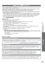 Preview for 55 page of Panasonic Viera TX-L26C20B Operating Instructions Manual