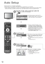 Предварительный просмотр 12 страницы Panasonic VIERA TX-L26X10B Operating Instructions Manual