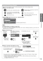 Предварительный просмотр 13 страницы Panasonic VIERA TX-L26X10B Operating Instructions Manual