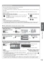 Предварительный просмотр 19 страницы Panasonic VIERA TX-L26X10B Operating Instructions Manual