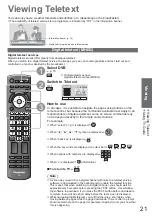 Предварительный просмотр 21 страницы Panasonic VIERA TX-L26X10B Operating Instructions Manual