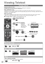 Предварительный просмотр 22 страницы Panasonic VIERA TX-L26X10B Operating Instructions Manual