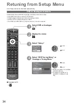 Предварительный просмотр 34 страницы Panasonic VIERA TX-L26X10B Operating Instructions Manual