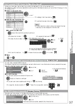 Предварительный просмотр 37 страницы Panasonic VIERA TX-L26X10B Operating Instructions Manual