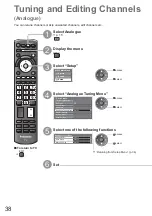 Предварительный просмотр 38 страницы Panasonic VIERA TX-L26X10B Operating Instructions Manual