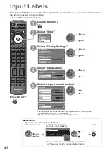 Предварительный просмотр 46 страницы Panasonic VIERA TX-L26X10B Operating Instructions Manual