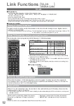 Предварительный просмотр 52 страницы Panasonic VIERA TX-L26X10B Operating Instructions Manual