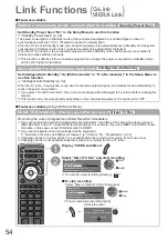 Предварительный просмотр 54 страницы Panasonic VIERA TX-L26X10B Operating Instructions Manual