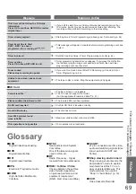 Предварительный просмотр 69 страницы Panasonic VIERA TX-L26X10B Operating Instructions Manual