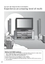 Preview for 2 page of Panasonic Viera TX-L26X10E Operating Instructions Manual