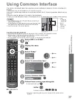 Preview for 37 page of Panasonic Viera TX-L26X10L Operating Instructions Manual