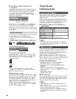 Preview for 26 page of Panasonic Viera TX-L32B6B Operating Instructions Manual