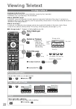 Preview for 22 page of Panasonic Viera TX-L32C10BA Operating Instructions Manual