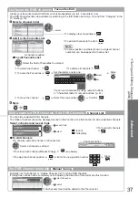 Preview for 37 page of Panasonic Viera TX-L32C10BA Operating Instructions Manual