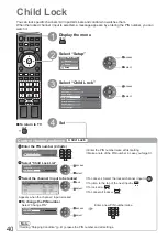 Preview for 40 page of Panasonic Viera TX-L32C10BA Operating Instructions Manual