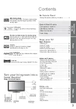 Preview for 3 page of Panasonic Viera TX-L32C20B Operating Instructions Manual