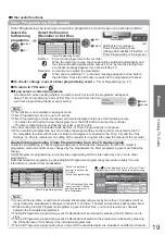 Preview for 19 page of Panasonic Viera TX-L32C20B Operating Instructions Manual