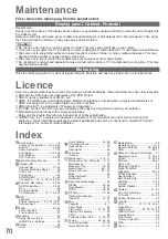 Preview for 70 page of Panasonic Viera TX-L32C20B Operating Instructions Manual