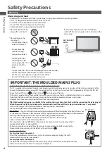 Предварительный просмотр 4 страницы Panasonic Viera TX-L32C3B Operating Instructions Manual