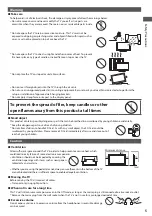 Предварительный просмотр 5 страницы Panasonic Viera TX-L32C3B Operating Instructions Manual