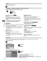 Предварительный просмотр 16 страницы Panasonic Viera TX-L32C4B Operating Instructions Manual