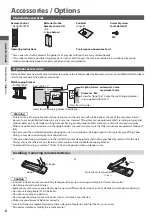 Preview for 6 page of Panasonic Viera TX-L32CX3E Operating Instructions Manual