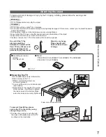 Preview for 7 page of Panasonic Viera TX-L32D28BP Operating Instructions Manual