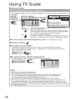 Preview for 22 page of Panasonic Viera TX-L32D28BP Operating Instructions Manual