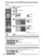 Preview for 44 page of Panasonic Viera TX-L32D28BP Operating Instructions Manual