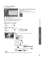 Preview for 71 page of Panasonic Viera TX-L32D28BP Operating Instructions Manual