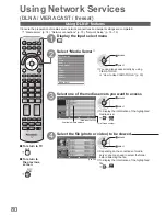 Preview for 80 page of Panasonic Viera TX-L32D28BP Operating Instructions Manual