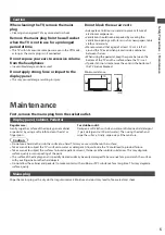 Предварительный просмотр 5 страницы Panasonic Viera TX-L32E30E Operating Instructions Manual