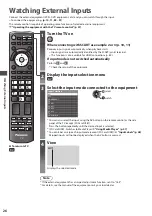 Предварительный просмотр 26 страницы Panasonic Viera TX-L32E30Y Operating Instructions Manual